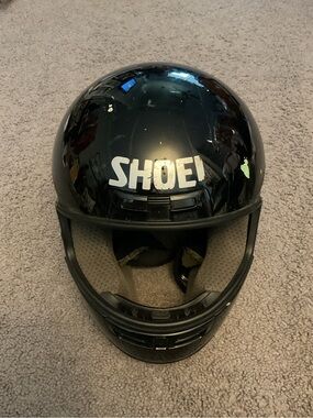 Shoei RF-700 Elite Series Snell Approved Dot Vintage Black Motorcycle Helmet